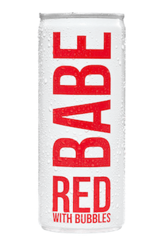 Babe Red Bubbles